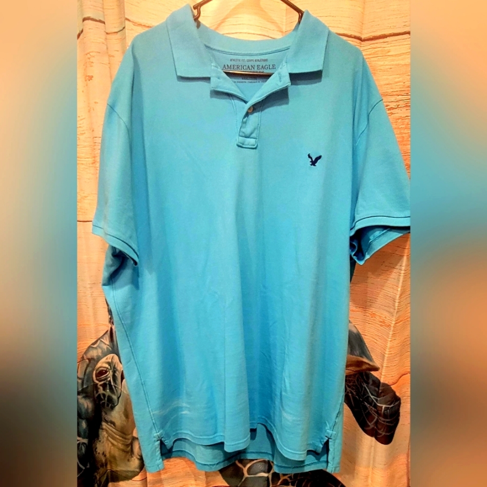 Mens big and tall polo shirt.